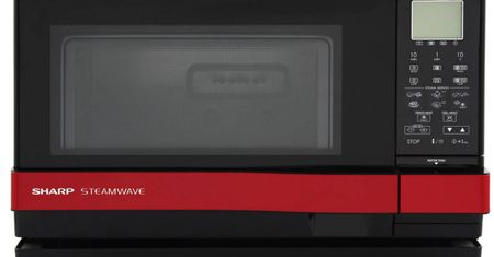 Sharp AX- 1100 R - kuchenka mikrofalowa, parowa oraz grill w jednym