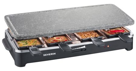Severin Raclette Party - grill z naturalnego kamienia