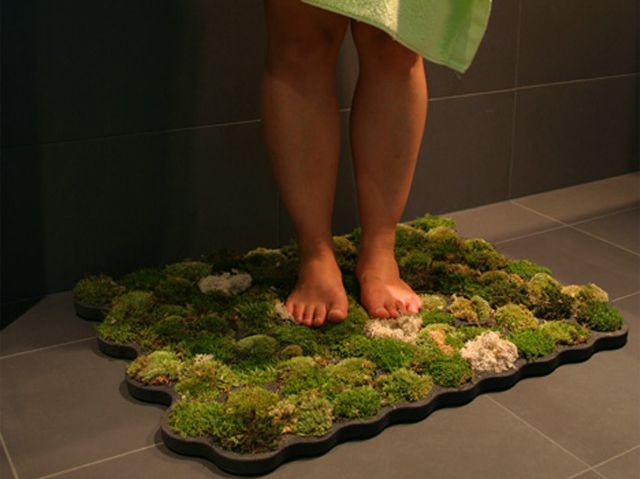 Moss Carpet - dywanik łazienkowy z mchu