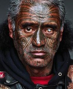 Portrety członków nowozelandzkiego gangu Mongrel Mob
