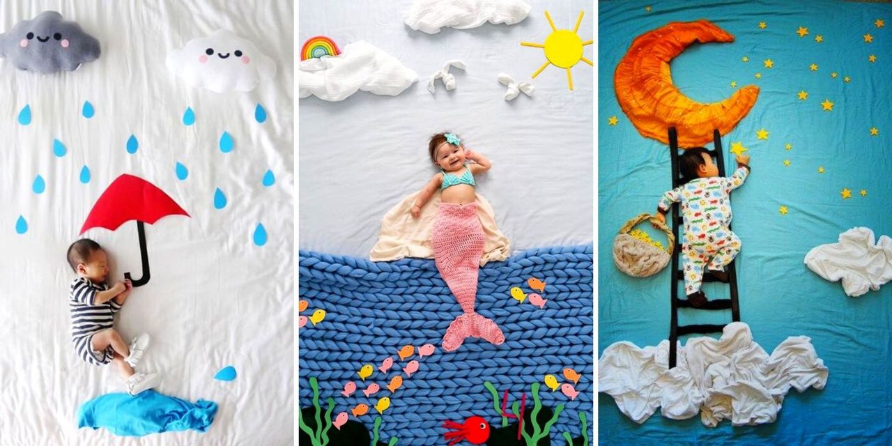 23 Unique Photo Sessions for Little Children. Great Ideas for Backgrounds