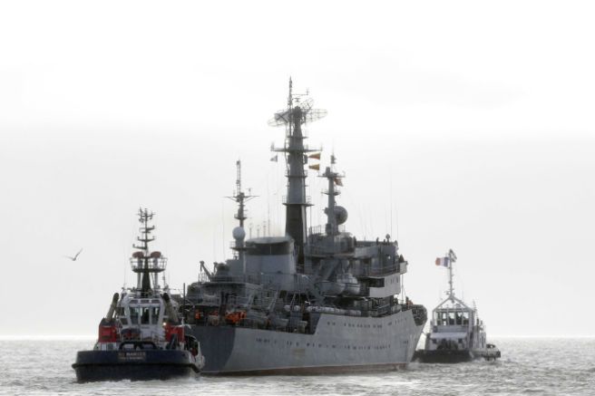 Rosyjscy marynarze odpłynęli z Francji bez mistrala