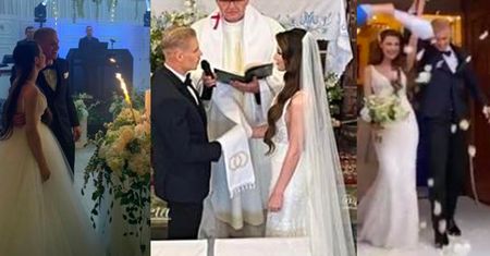 Piłkarz reprezentacji Polski wziął ślub. Uwagę przykuwają dwie kreacje panny młodej, a także suknie żony Kamila Glika