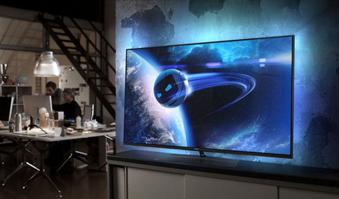 Telewizor Philips Elevation z czterostronnym systemem Ambilight