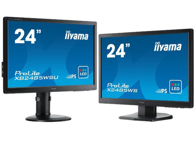 Nowe 24-calowe monitory dla profesjonalistów iiyama