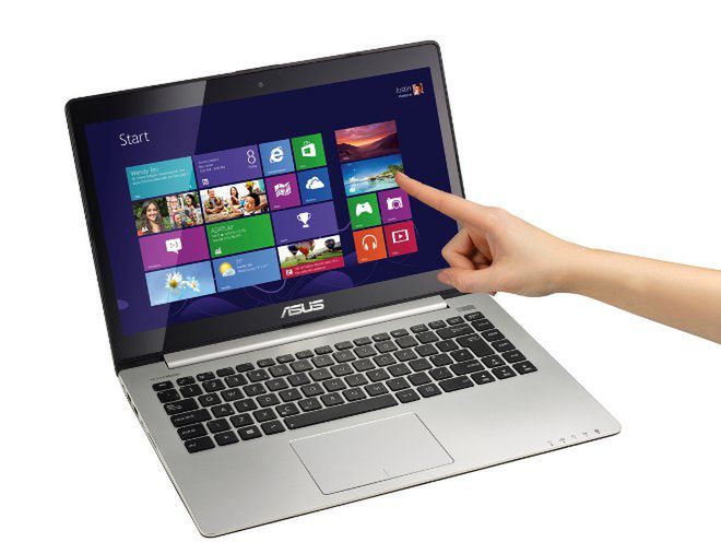 Asus VivoBook S400 - 14-calowy, dotykowy notebook z Windows 8