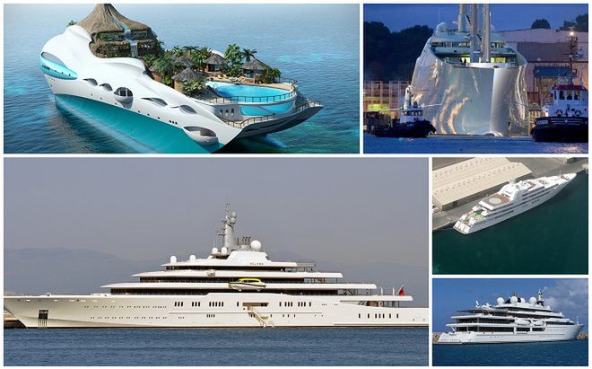 Największe, najbardziej luksusowe i najdroższe jachty na świecie