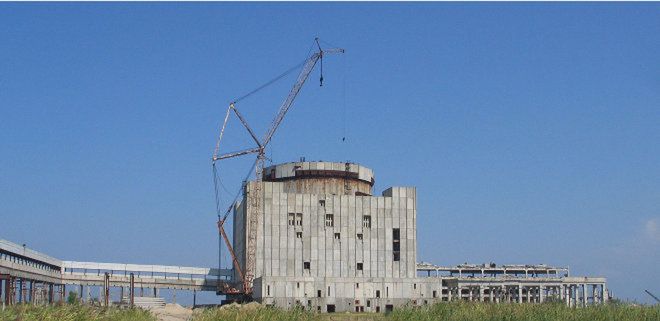 Opuszczona, radziecka elektrownia atomowa na Krymie