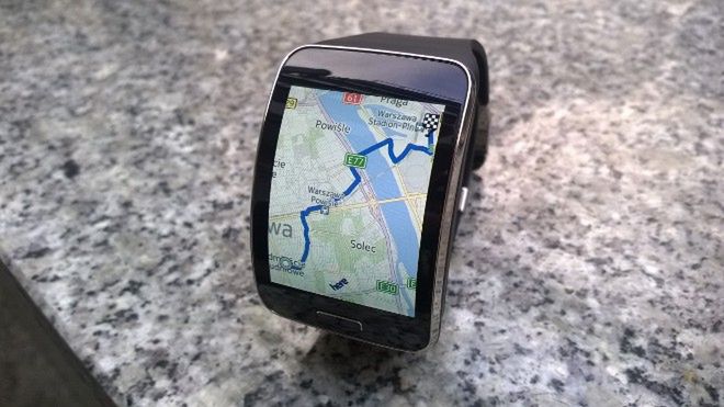 TEST: Zegarek Samsung Gear S jako nawigacja z mapami Here