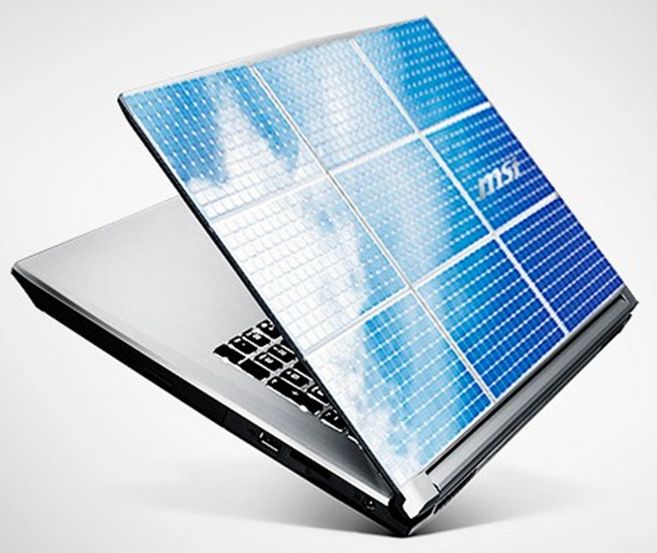 Samoładujący się notebook: MSI PE70 z wbudowaną baterią słoneczną