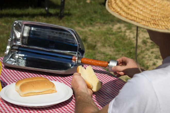Rewolucyjny grill - nie potrzebuje węgla ani prądu. Działa na słońce