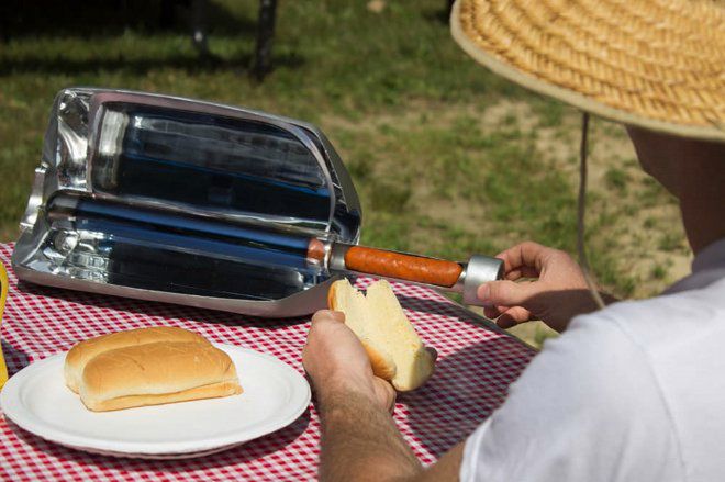 Rewolucyjny grill - nie potrzebuje węgla ani prądu. Działa na słońce