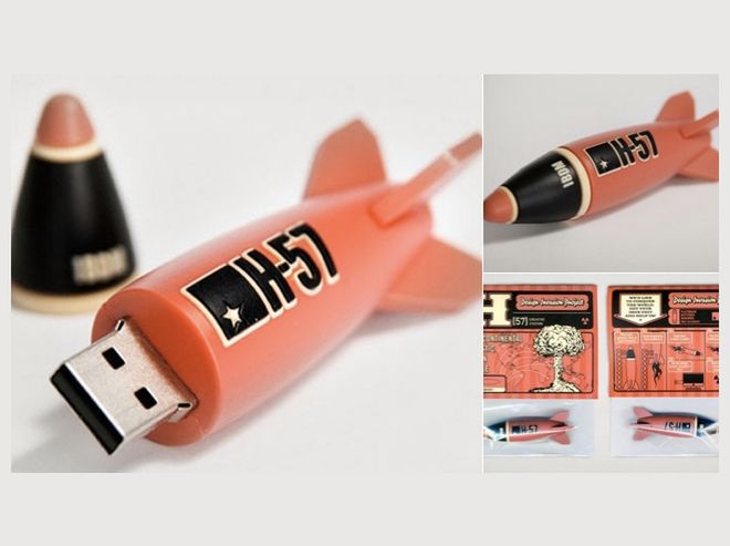 Pendrive USB w kształcie rakiety? Dla mnie bomba