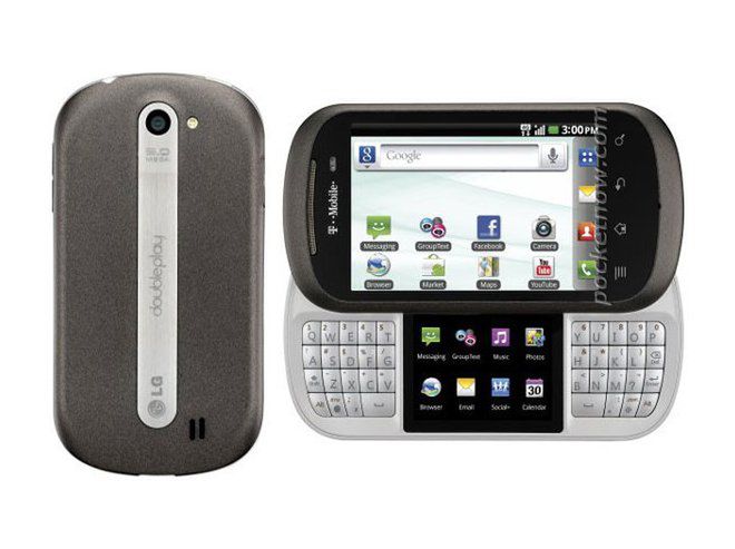 LG Doubleplay - dwa ekrany i Gingerbread