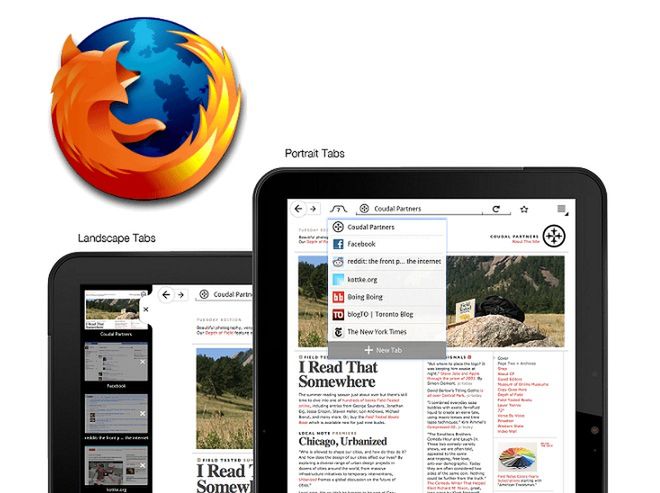 Można już pobierać testowego Firefoxa na tablety z Androidem