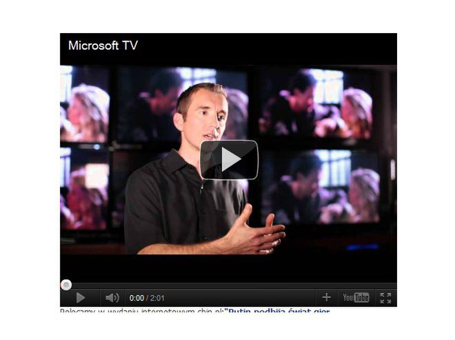 Przyszłość telewizji według Microsoftu
