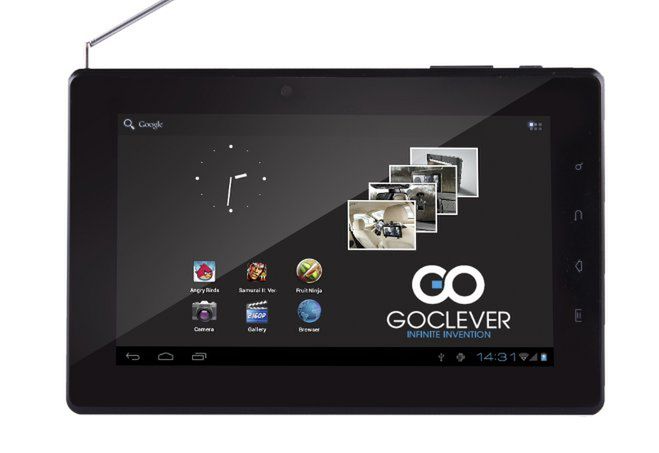 Tablet, telewizor i nawigacja w jednym - GoClever TAB T76GPSTV