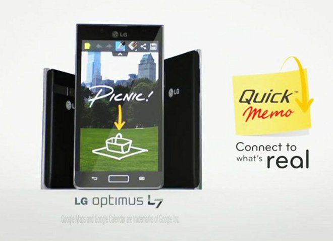 Funkcja QuickMemo trafia do smartfonów LG serii L