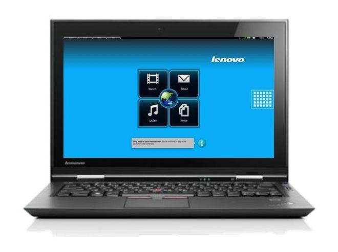 CES 2012: Lenovo pokazuje hybrydowy notebook ThinkPad X1