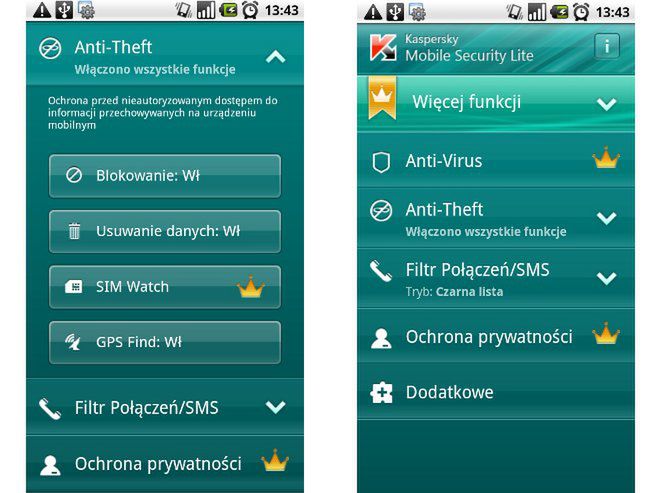 Kaspersky Mobile Security Lite dostępny bezpłatnie w Android Markecie