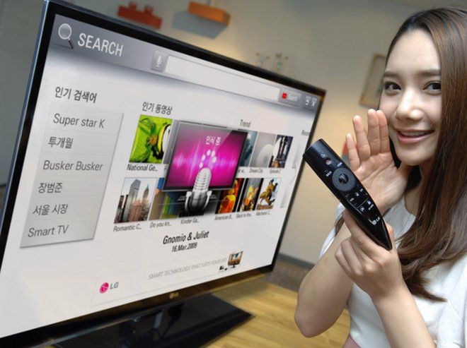 Nowy pilot do Tv LG "Magic Remote" rozpoznaje gesty i słowa