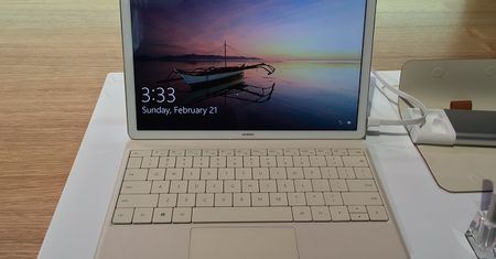 MWC 2016: Huawei pokazało komputer. Poznajcie MateBook'a
