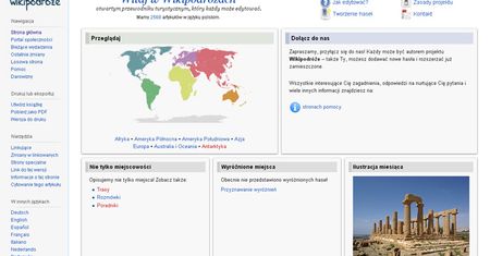 Ruszają Wikipodróże, czyli internetowy przewodnik turystyczny