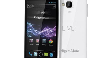 Wszyscy mają smartfon - mam i ja: Kruger&Matz Live