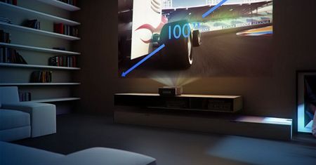 Projektor ultra krótkiego rzutu: Philips Screeneo