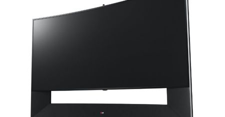 LG: 105-calowy, zakrzywiony telewizor UHD dla bardzo bogatych