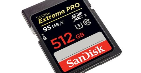 Największa karta pamięci na świecie: 512 GB