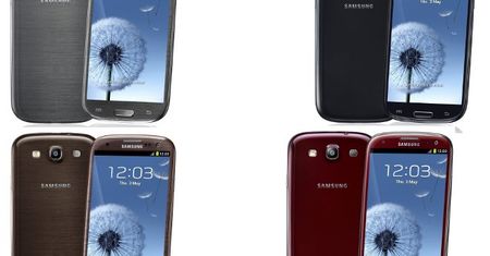 Nowe kolory obudowy Samsunga Galaxy S III oficjalnie