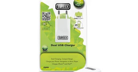 Sweex Dual USB Charger - ładowarka z dwoma portami USB