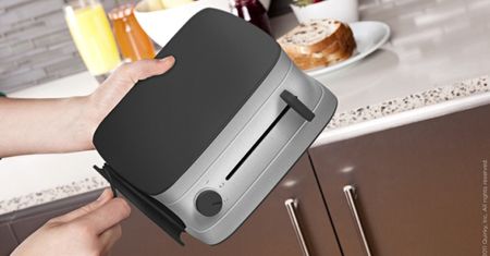 Składany toster Crisp od Quirky