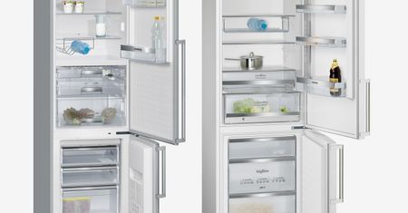 Dwie kolejne lodówki Siemens