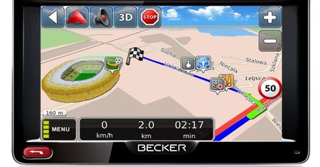 Becker Football - nawigacja na Euro 2012