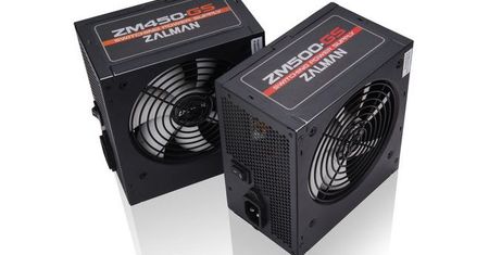 Nowe zasilacze Zalman ZM450-GS i ZM500-GS