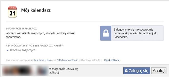 Nie bądź jeleń - nie klikaj w Mój Kalendarz na Facebooku!