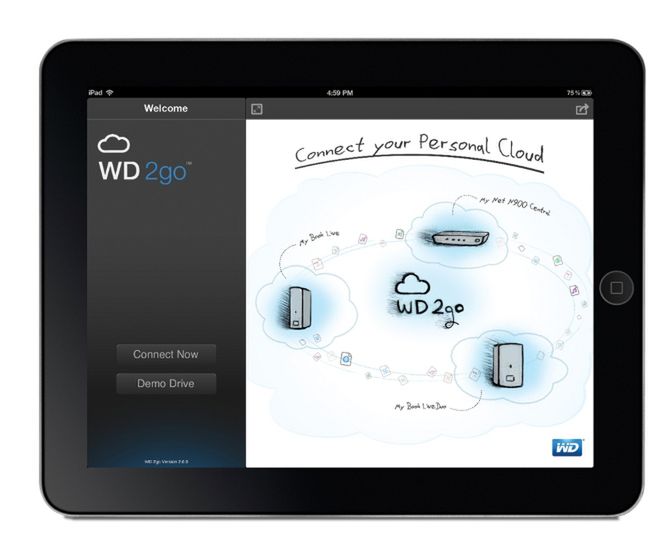 WD i Dropbox - WD 2go aplikacja na smartfony i tablety