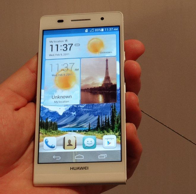 Huawei Ascend P6 - pierwsze wrażenia