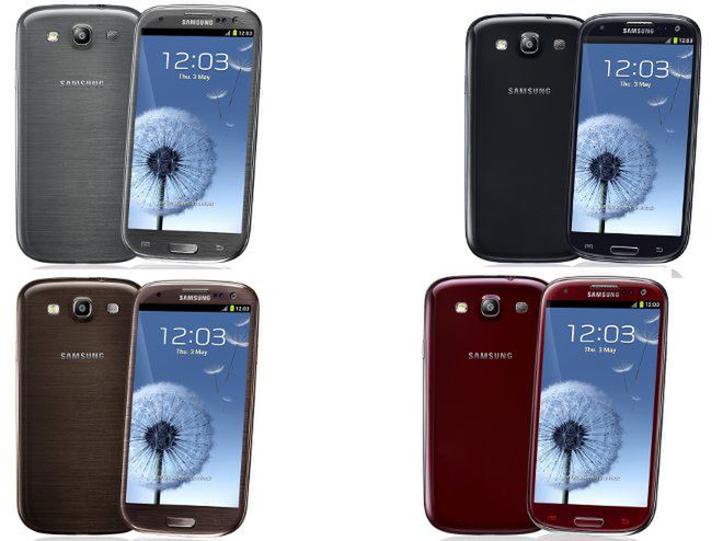 Nowe kolory obudowy Samsunga Galaxy S III oficjalnie