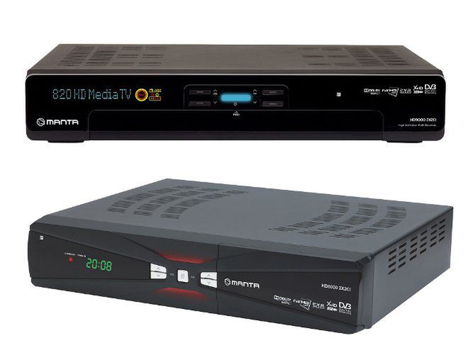 Nowe tunery satelitarne z HD 1080p, HDMI 1.3 i Dolby Digital 5.1 od Manty