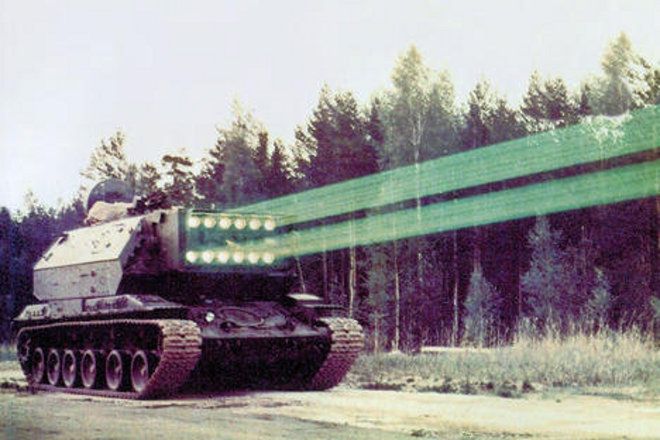 Laserowy czołg sowietów - broń, jakiej do dziś nie ma nikt na świecie