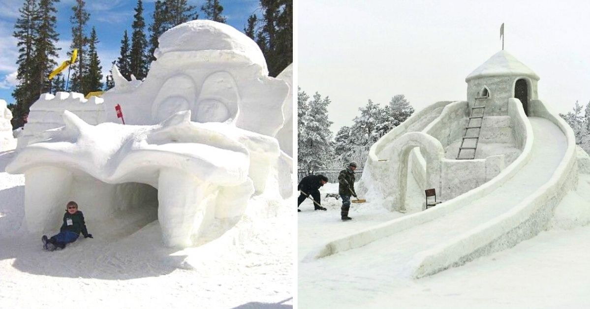 15 Jaw-dropping Snow Castles and Fortresses