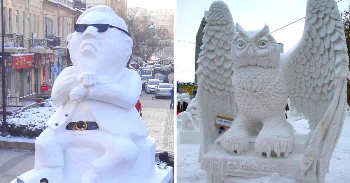 25 Awesome Snow Sculptures That Everyone Wants to Make at Least Once in Their Life