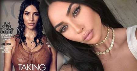 Kim Kardashian pierwszy raz na okładce amerykańskiego "Vogue"! Zdjęcie piękne, ale to sesja jest prawdziwą perełką