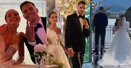 Jan Bednarek i Julia Nowak wzięli ślub! Suknia panny młodej zapiera dech. Jest obłędna!