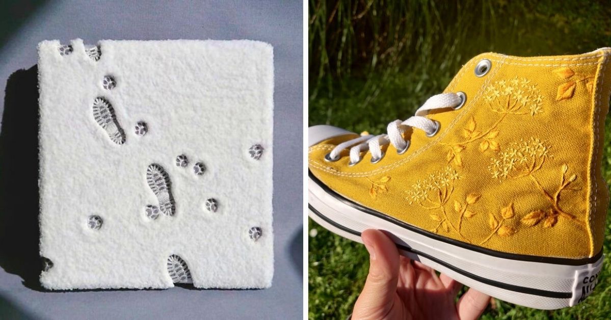 23 Talented People Who Create Amazing Embroidery Works