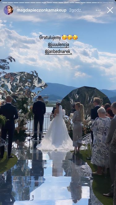 Jan Bednarek i Julia Nowak wzięli ślub