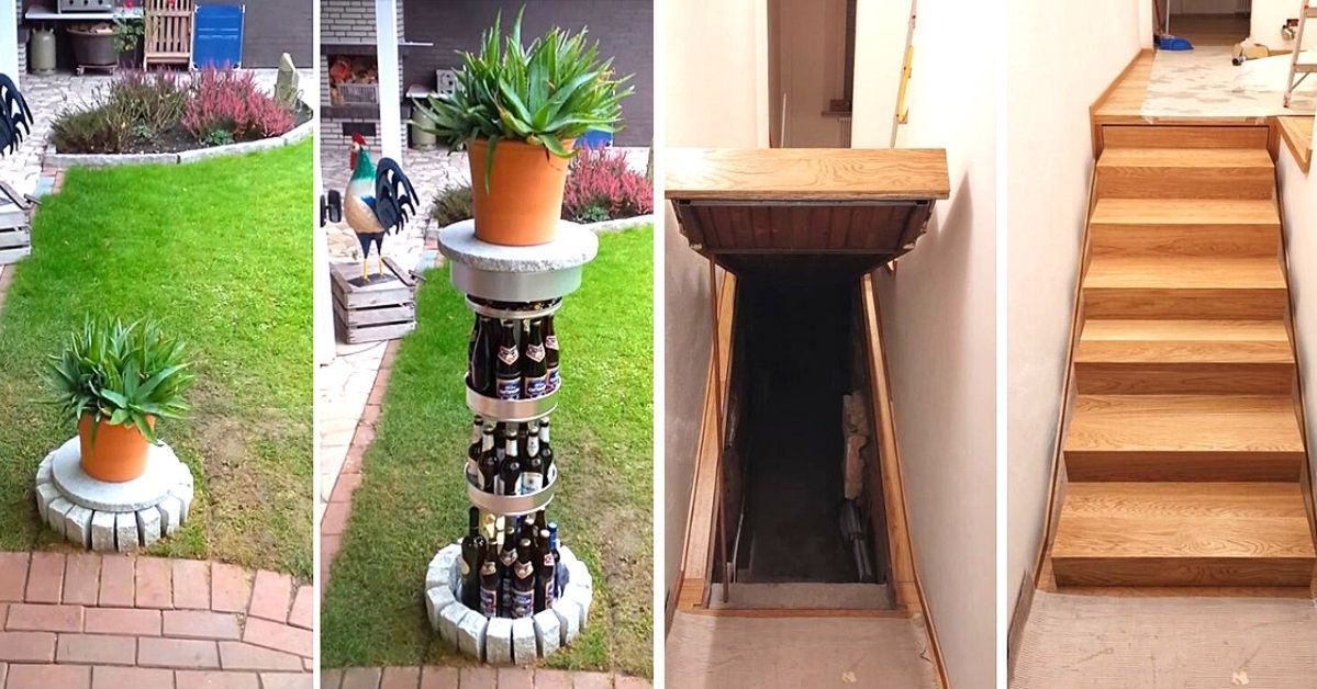 17 People Share Their Ideas for Creating Secret Rooms and Hiding Spaces